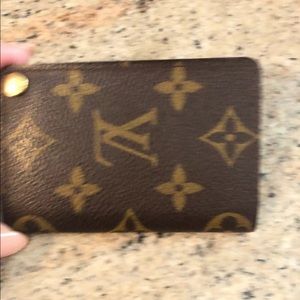 Louis Vuitton flip out card case